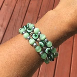 Evil eye wrap around bracelet 🧿